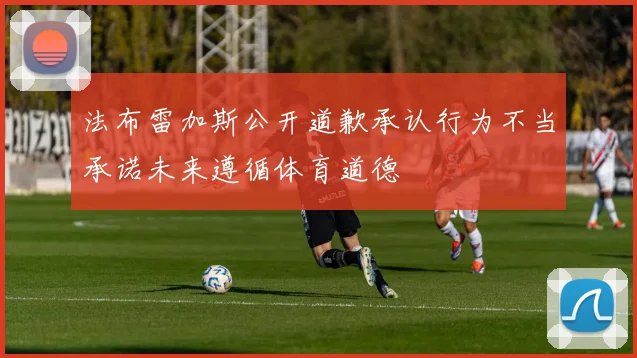 法布雷加斯公开道歉承认行为不当承诺未来遵循体育道德